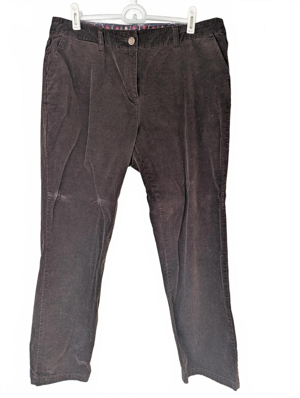 Boden Women's Velvet Pants Brown Size 12